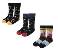 ARTESANÍA CERDÁ, S.L. Calzini Harry Potter Confezione 3 pezzi Multicolore 38-45