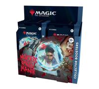 Confezione di Collector Booster di Magic: The Gathering Delitti al Maniero Karlov - 12 buste (180 carte di Magic) (English Version)