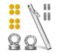 Confezione di cuscinetti professionali con 2 x 8 sfere KK Unresponsive Bearing + 2 cuscinetto reattivo + 1 dispositivo di rimozione dei cuscinetti Yoyo + 8 cuscinetto in silicone reattivo + 4 Asse