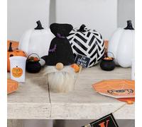 Confezione di decorazioni di Halloween con Babbo Natale incandescente per decorazioni per feste e trucchi (B, 12 x 10 x 25 cm)