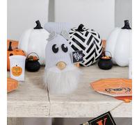 Confezione di decorazioni di Halloween con Babbo Natale incandescente per decorazioni per feste e trucchi albero (C, 12 x 10 x 25 cm)