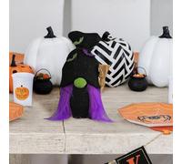 Confezione di decorazioni di Halloween con Babbo Natale incandescente per decorazioni per feste e trucchi albero (A, 12 x 10 x 25 cm)