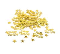 Confezione di decorazioni per feste, 15 g, glitterate, oro rosa, argento, numero 18, 30, 40, 50, 60, cospargere, coriandoli per cerimonia nuziale, festa anniversario (B05, 1 sacchetto-15 g)