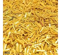 Confezione di decorazioni per feste, 15 g, glitterate, oro rosa, argento, numero 18, 30, 40, 50, 60, cospargere, coriandoli, cerimonia nuziale, festa anniversario (A01-striscia oro, 2 sacchetti)