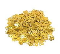 Confezione di decorazioni per feste, 15 g, glitterate, oro rosa, argento, numero 18, 30, 40, 50, 60, cospargere, coriandoli per cerimonia nuziale, festa anniversario (A04-50, 2 sacchetti)