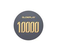Confezione di Fiches da Poker in Ceramica Godel SLOWPLAY, Fiches da Poker in Ceramica di Grado Casinò da 10 Grammi per Texas Hold'em, Set da 50 di Fiches Professionali da 39 mm con Valore 10000