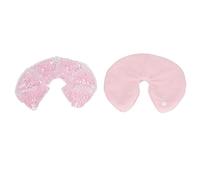 Confezione di gel per il seno Tappetini da compressione a freddo per alleviare l'allattamento al seno Ridurre il gonfiore per il dolore Mammary Gland Materiale in gel confortevole (Rosa)