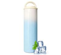 Confezione di gel refrigerante per bottiglie isolate e riutilizzabili a lunga durata, per l'estate, all'aperto, viaggi, ufficio, scuola, campeggio, picnic, spiaggia, viaggi su strada