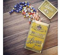 Confezione di Latta Idea Regalo Leone -Leonsnella Caramelle senza Zuccheri Assortite - 500 g