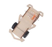Confezione di modelli educativi di auto da corsa elettrica in legno per bambini che imparano fisica e scienze e conducono esperimenti pratici set di auto da corsa elettriche