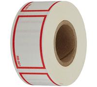 Confezione di Neolab 1 - 6741 Etichette Bottiglie con Bordo Rosso 41 mm x 25 mm (307)