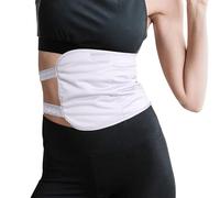 Confezione di olio di ricino biologico | Impacco per la cura del corpo per vita e collo,Confezione di impacchi di olio di ricino altamente assorbenti, riutilizzabili con cinturino elastico, design ant