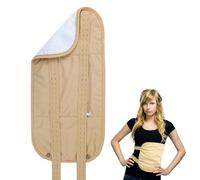 Confezione di olio di ricino,Pack Wrap per la cura del corpo | Confezione di impacchi di olio di ricino altamente assorbenti, riutilizzabili con cinturino elastico, design anti-perdite d'olio per uomi