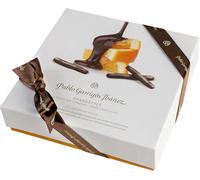 Confezione di Orangettes e Cioccolato Fondente 2 x 120 g. Qualità premium. Copertura del cioccolato belga. Arancia valenciana. Senza glutine. Vegan