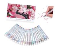 Confezione di penne gel acriliche con materiali amichevoli e costruzione rottura, per progetti creativi e penne gel acriliche