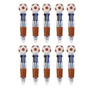 Confezione di penne retrattili arcobaleno con 4 colori per aula e arte penna a sfera multicolore