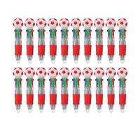 Confezione di penne retrattili arcobaleno con 4 colori per aula e arte penna a sfera multicolore