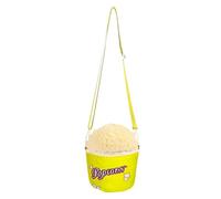 Confezione di popcorn alla, bersa x tracolla ella muda, botsa circolare ton cerniera, accessorio femminile stravagante, borsa a tema con stile artistico, regalo per feste ber la casa ni