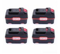 Confezione di Quattro Batterie di Ricambio Li - ION 20v 4,5 ah compatibili con Strumenti elettrici Wireless Park Side 20v e Caricabatterie Plg 20