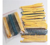 Confezione di resistori a film metallico da 600 pezzi, 30 tipi for valore, set di kit di resistori assortiti da 1/4 W 1% Accessori specializzati
