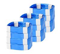 Confezione di ricarica per pannolini da 12 pezzi, pellicola di ricarica per secchio per pannolini, extra spessa e resistente agli odori, adatta a tutti i secchi per pannolini, 4,5 m