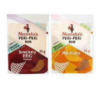 Confezione di sapori assortiti - Nando's Peri-Peri Sapore Rub 25g (confezione da 2)
