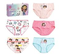Confezione di Slip da Bambina Gabby's Dollhouse Multicolore 5 Unità