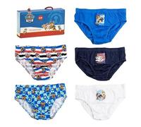 Confezione di Slip Paw Patrol 5 Pezzi 100% Cotone Slip Comodi Prodotto Originale