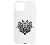 Confezione di tre teste di lupi animali amanti del lupo regali Custodia per iPhone 15 Plus