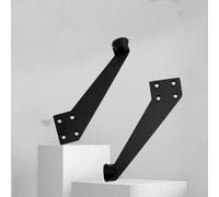 Confezione Doppia Fermaporta Basculante Alta Resistenza 90 Gradi Con Imbottitura