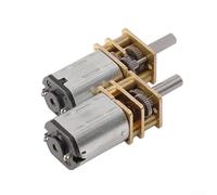 Confezione doppia per motoriduttori GA12N20 DC 12 V per robotica e sistemi meccanici (100 giri/min)