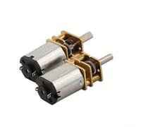Confezione doppia per motoriduttori GA12N20 DC 12 V per robotica e sistemi meccanici (60 giri/min)