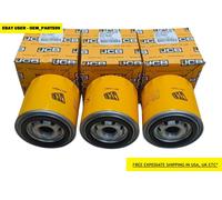 Confezione filtro olio trasmissione originale Jcb da 3 pezzi numero parte 581...