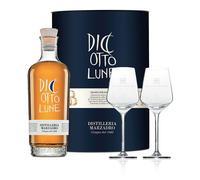 Confezione Grappa Le Diciotto Lune cl.50 + 2 Bicchieri - Marzadro