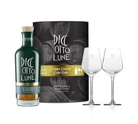 Confezione Grappa Le Diciotto Lune Riserva Botte Rum cl.50 + 2 Bicchieri