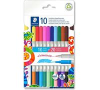 Confezione imbracature puntinate STAEDTLER NORIS 3280 - 1 mm e 3 mm circa - colori assortiti NEW