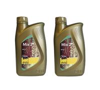 Confezione Kit 2 Litri Di Olio Miscela Eni Mix 2T Per Moto Scooter Ciclomotori