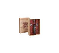 Confezione Legno N° 1 Grappa Bassano del Grappa e Bicchieri Distilleria Poli