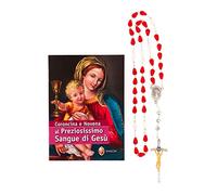 Confezione libro “Coroncina e Novena al Preziosissimo Sangue di Gesù” e Corona del Preziosissimo Sangue di Gesù - Editrice Shalom