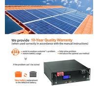 Confezione LiFePO4 da 1 pezzo 48 V 120 Ah per Estes John