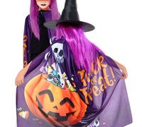 Rubies Set di costume da strega trucco o trattamento per ragazze e bambini, mantello e cappello, ufficiale Rubies per Halloween, carnevale, feste e compleanni