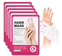Confezione Maschera Per Mani, Guanti Per Manicure E Cura Mani, Trattamento Ammorbidente Per Cuticole E Mani Secche, Per Routine Manicure Nail Art Donna