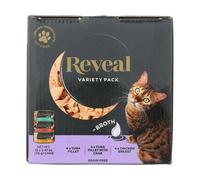 Confezione Mista Di Brodo Con Pollo, Granchio E Tonno In Scatola Umido C