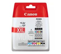 Canon 1998C007 cartuccia d'inchiostro 4 pz Originale Nero, Ciano, Magenta, Giallo