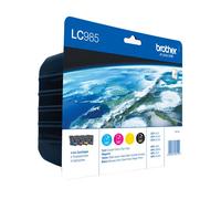Brother Multipack nero / ciano / magenta / giallo LC-985 LC985VALBPDR 4 cartucce d'inchiostro LC-985: Bk+C+M+Y