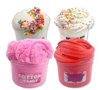 Confezione multipla di Cloud Butter Floam Slime! (4 x 5oz) || Dopeslimes