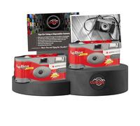 Confezione multipla di fotocamere usa e getta, include 2 fotocamere monouso AGFA Le Box con 27 esposizioni e carta Clikoze usa e getta per fotografie