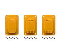 Confezione multipla di portautensili da parete per trapani DeWalt da 12 V, 20 V e 18 V, con viti, per garage e officina (3 pezzi)