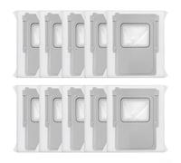 Confezione multipla di sacchetti per aspirapolvere per DJI per stazione base ROMO P A S con supporto costante di aspirazione (confezione da 10)