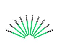 Confezione multipla di spade laser gonfiabili, confezione multipla, 10 pezzi, per Halloween, travestimenti e feste di compleanno, colore: verde